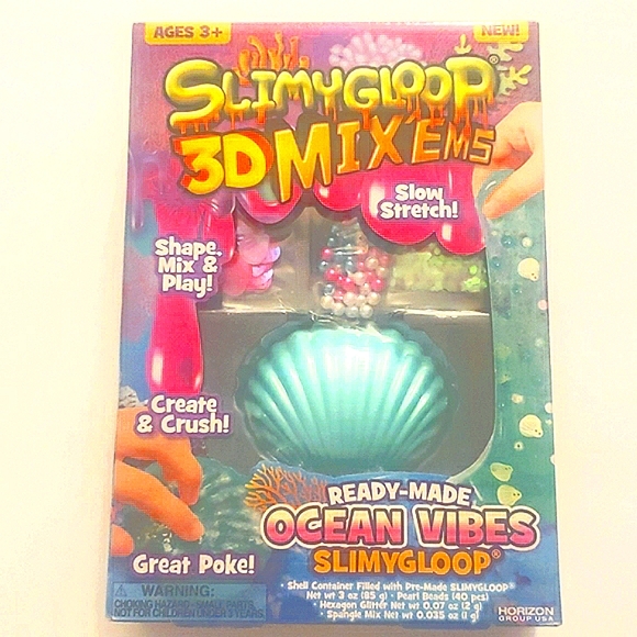 SLIMYGLOOP Other - Mermaid Slime by SLIMYGLOOP Ocean Vibes Ready-made Slime gift set